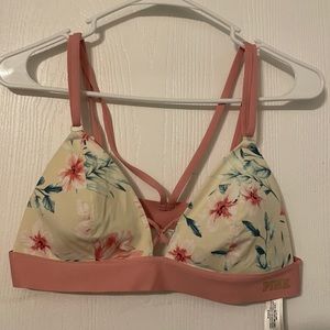 Pink Sports Bra